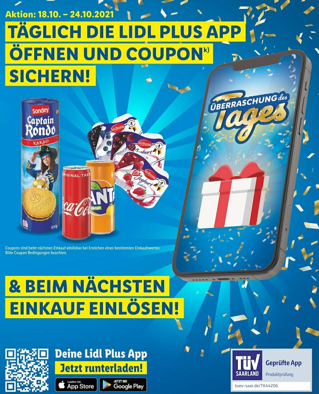 Lidl coupons in der lidl plus app Angebot bei Lidl