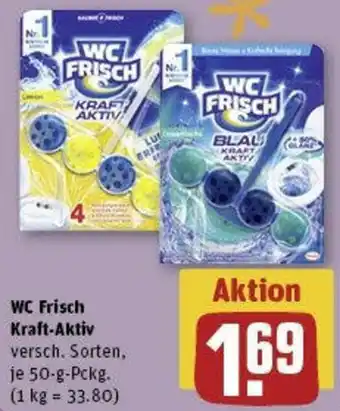 REWE WC Frisch Kraft-Aktiv 50 g Pckg. Angebot