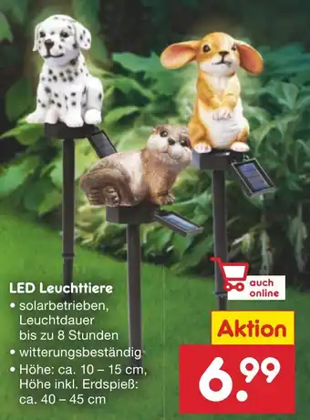 Netto Marken-Discount LED Leuchttiere Angebot