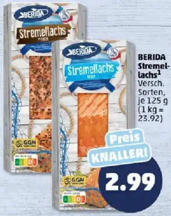 PENNY BERIDA Stremellachs 125 g Angebot