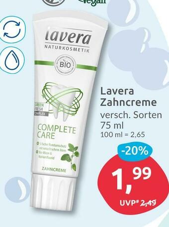 Budni Lavera zahncreme Angebot