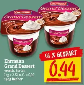 NP Discount Ehrmann Grand Dessert 190g Becher Angebot