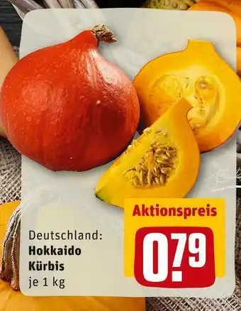 REWE Hokkaido kürbis Angebot