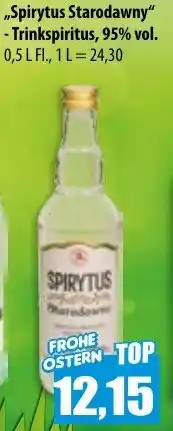 Mix Markt ,,Spirytus Starodawny" Trinkspiritus 0,5 L Fl. Angebot