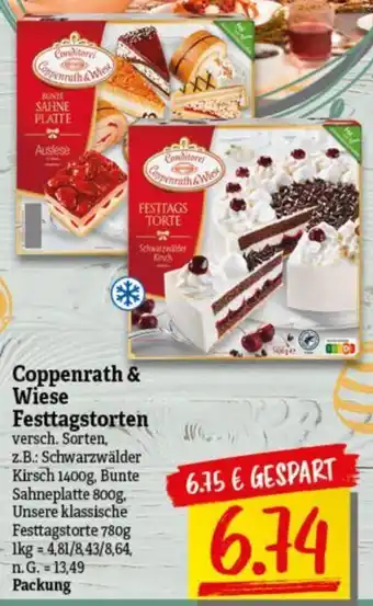 NP Discount Coppenrath & Wiese Festtagstorten Angebot