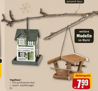 REWE Vogelhaus Angebot