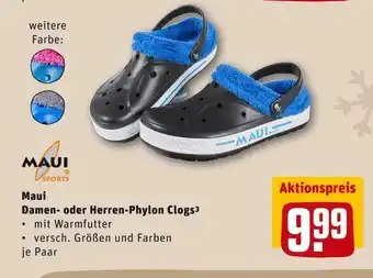 REWE Maui damen- oder herren-phylon clogs Angebot