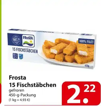 Famila Nord Ost Frosta 15 fischstäbchen Angebot