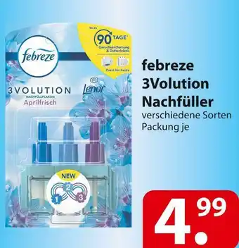 Famila Nord Ost Febreze 3volution nachfüller Angebot