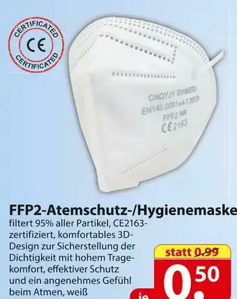 Famila Nord Ost Ffp2-atemschutz-/hygienemaske Angebot