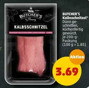 PENNY Butcher’s kalbsschnitzel Angebot