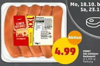 PENNY Penny xxl schinken-bockwurst Angebot