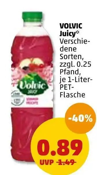 PENNY Volvic juicy wasser mit geschmack Angebot