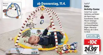 Lidl lupilu Baby Activity-Center Angebot