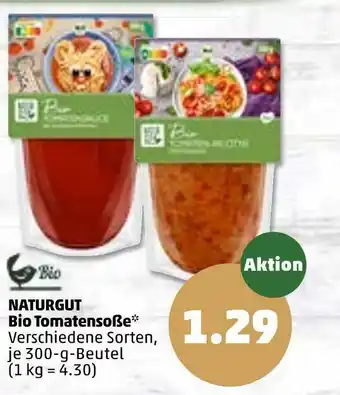 PENNY Naturgut bio tomatensoße Angebot