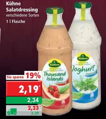 L. STROETMANN GROSSMARKT Kühne Salatdressing 1L Angebot