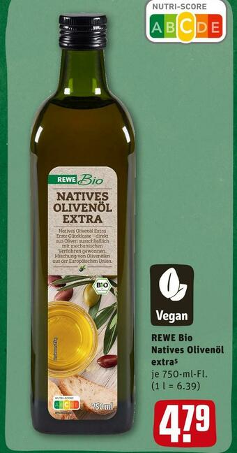 REWE Rewe bio natives olivenöl extra Angebot