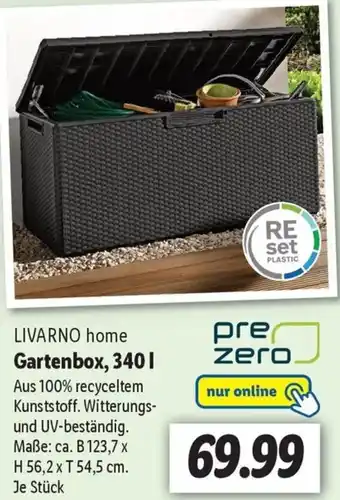 Lidl LIVARNO home Gartenbox, 340 L Angebot