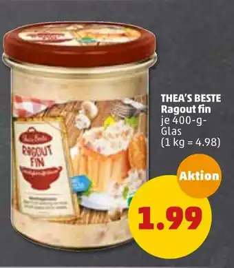 PENNY Thea’s beste ragout fin Angebot