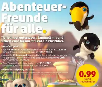 PENNY Plüschfigur abenteuer-freunde Angebot