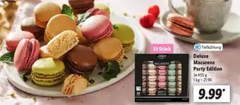 Lidl Deluxe Macarons Party Edition 455 g Angebot