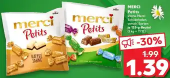 Kaufland MERCI Petits 125 g Beutel Angebot