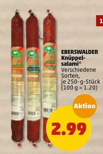 PENNY Eberswalder knüppelsalami Angebot