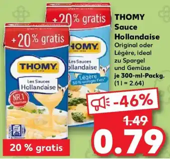 Kaufland THOMY Sauce Hollandaise 300 ml Packg. Angebot