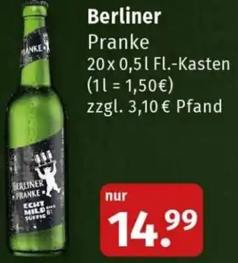 Markgrafen Berliner Pranke 20 x 0,5 L Fl. Kasten Angebot