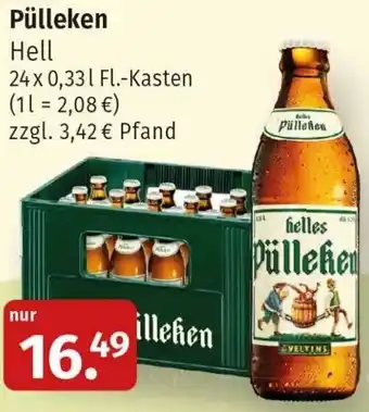 Markgrafen Pülleken Hell 24 x 0,33 L Fl. Kasten Angebot