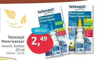 Budni Tetesept meerwasser Angebot