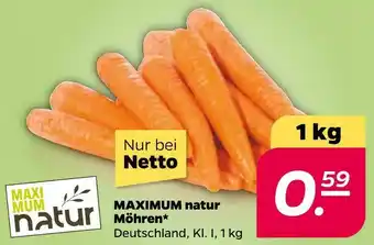 NETTO Maximum natur möhren Angebot