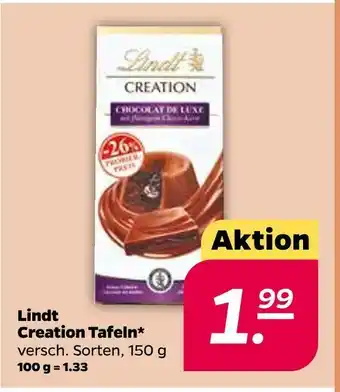 NETTO Lindt creation tafeln Angebot