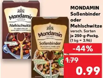 Kaufland MONDAMIN Soßenbinder oder Mehlschwitze 250 g Packg. Angebot