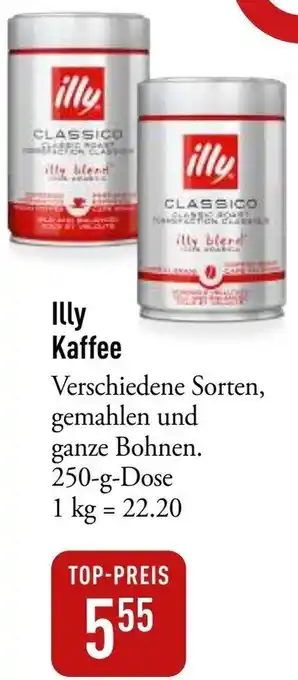 Galeria Markthalle Illy Kaffee 250 g Dose Angebot