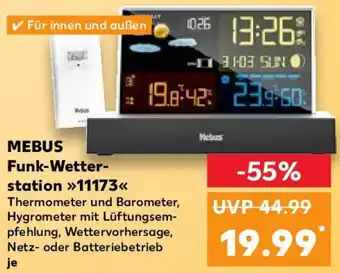 Kaufland MEBUS Funk-Wetterstation 11173 Angebot