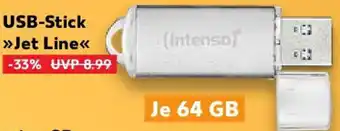 Kaufland (Intenso) USB-Stick Jet Line 64 GB Angebot