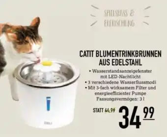 Kölle Zoo CATIT BLUMENTRINKBRUNNEN AUS EDELSTAHL Angebot