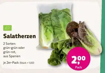 Denns BioMarkt Salatherzen je 2er-Pack Angebot