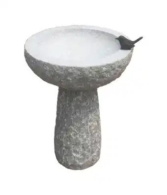 Dehner Dehner Granit-Vogeltränke Ø42/H57 cm Angebot