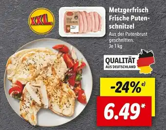 Lidl Metzgerfrisch frische putenschnitzel Angebot