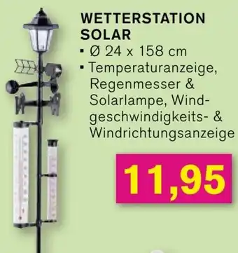 KODi WETTERSTATION SOLAR Angebot