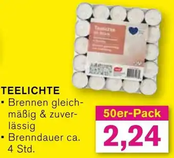 KODi TEELICHTE 50er-Pack Angebot