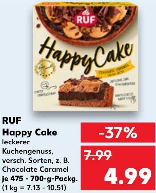 RUF Happy Cake 475700 g Packg. Angebot bei Kaufland
