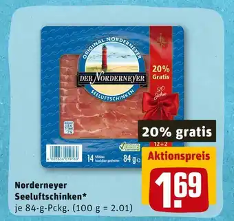 REWE Norderneyer seeluftschinken Angebot