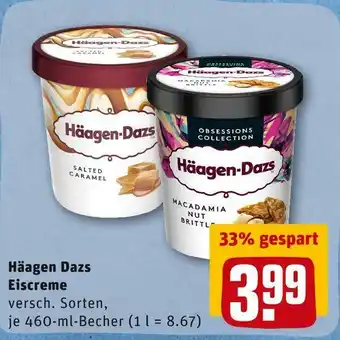 REWE Häagen dazs eiscreme Angebot