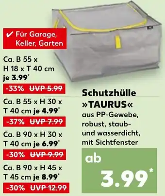 Kaufland Schutzhülle TAURUS Angebot