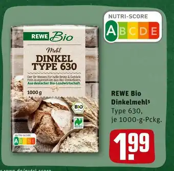 REWE Rewe bio dinkelmehl Angebot