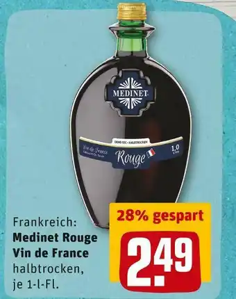 REWE Medinet rouge rotwein Angebot