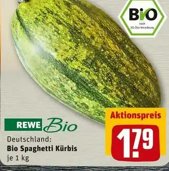 REWE Bio spaghetti kürbis Angebot